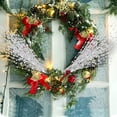 thumbnail image 4 of 15 Pack Artificial Glitter Berry Stem Ornaments 15.7 Inches Fake Christmas Picks Decorative Glitter Sticks for Christmas Tree DIY Wreath Crafts Gift Fireplace Holiday Home Decor (White), 4 of 5