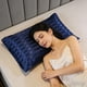 thumbnail image 1 of Funda de almohada de satén Estilo verano Dormitorio Ropa de cama de poliéster suave y refrescante Cuidado del cabello suave Cómoda de lujo 1 pieza, 1 of 6