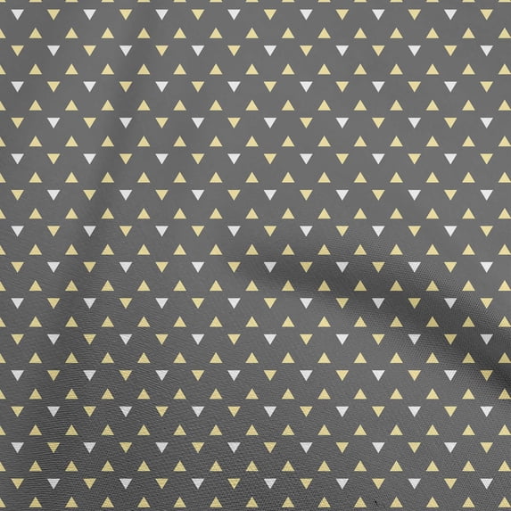oneOone Polyester Spandex Gray Fabric Geometric Diy Clothing Quilting Fabric Print Fabric By Yard 56 Inch Wide