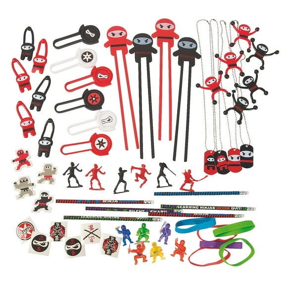 Fun Express Assorted Colors Party Favors, 50 Count