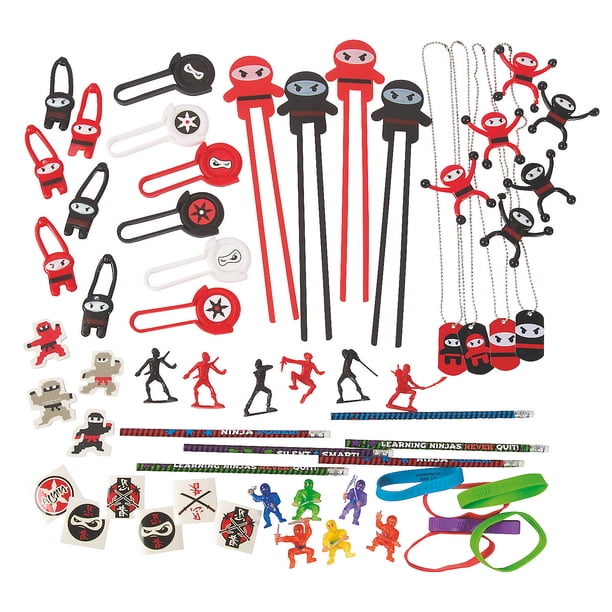 Ninja Assortment (50Pc) Party Favors 50 Pieces