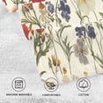 thumbnail image 5 of Yayeee 2 Pack Hand Towels for Bathroom 100% Cotton 16" x 28" Soft Absorbent Kitchen Towel, Beige Floral, 5 of 7
