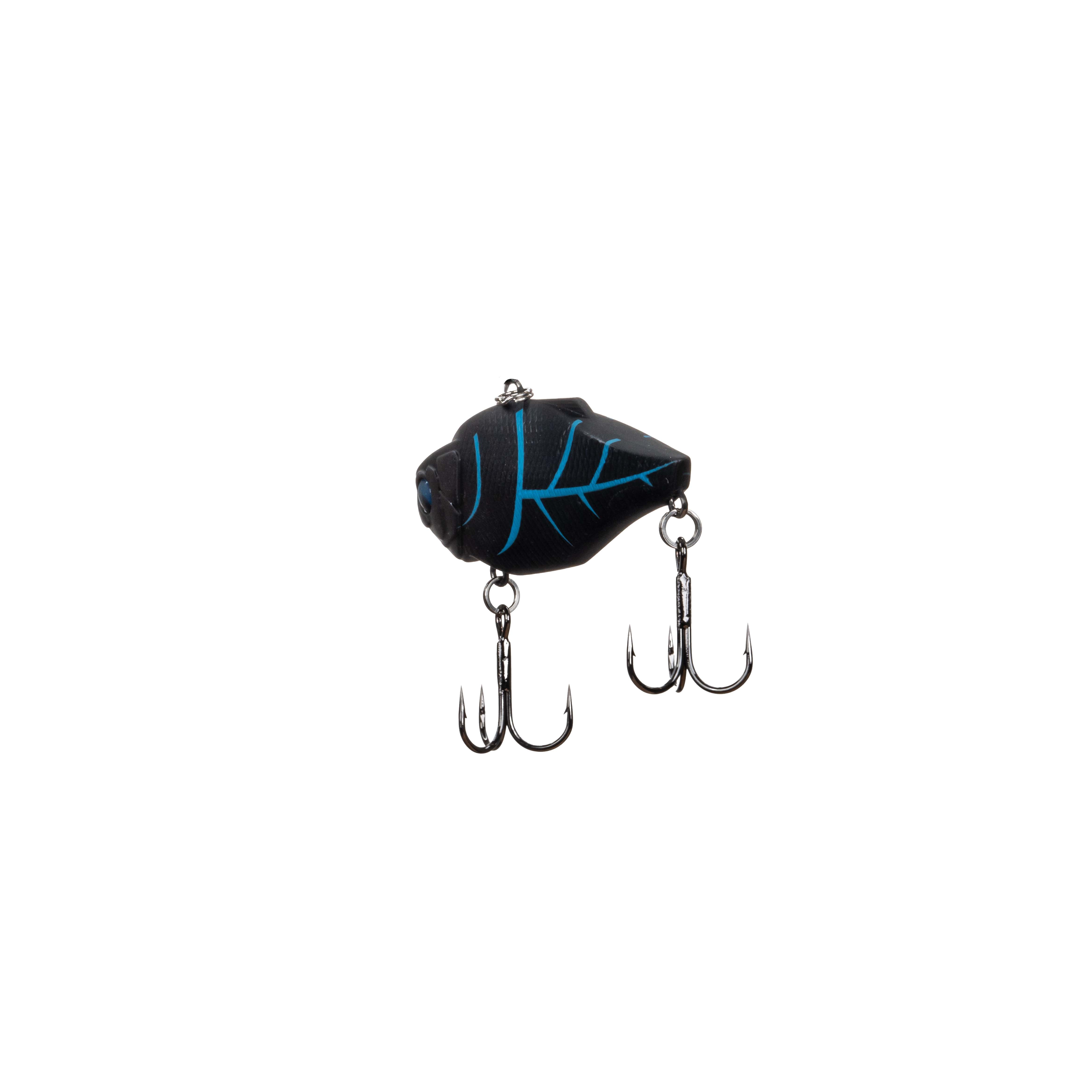 (3 pack) Ozark Trail Freshwater Rattle Fishing Lure, Nightwalker, 7/16 oz