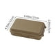 thumbnail image 3 of Outdoor Survival Shockproof Waterproof Storage Box | EVA Cushioning | Pressure-Proof Sealed Organizer | Stackable Design | Plastic | 17x11x5cm | Gray/Orange | 1 Pc | Vibration Guard, 3 of 6
