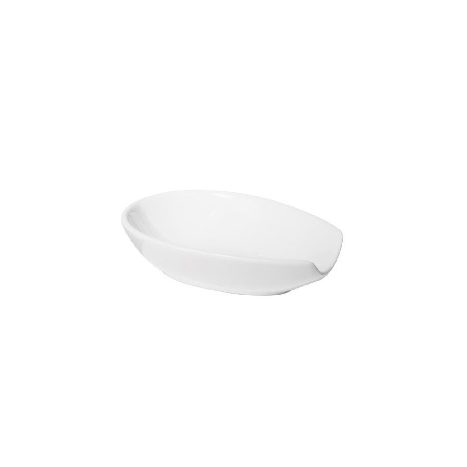 White by Oggi Oggi 5429.1 Ceramic Spoon Rest 