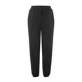 thumbnail image 6 of Casual Pants for Women Women's Bottom Sweatpants Joggers Pants Workout High Waisted Yoga With Pockets plus Size Yoga for Women 4x Womens Comfy Sweatpants Knit Business Casual Dresses plus Siz Black XL, 6 of 7