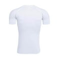 thumbnail image 5 of IDALL Compression Shirt Men Camisas Para Hombres Mens Undershirts Quick Drying Tights Sweat Basketball Training Sports Wear Fitness Top Workout Shirts for Men White Xl, 5 of 6