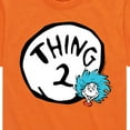 thumbnail image 3 of Dr. Seuss - Thing Two - Toddler And Youth Short Sleeve Graphic T-Shirt, 3 of 6