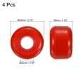 thumbnail image 2 of Uxcell 54mm Skateboard Wheel Street Wheels for Skateboards Cruiser Wheels 85A, Red 4 Pack, 2 of 4