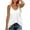White, variant on Tank Tops for Women under $5 V-Neck Sleeveless Summer Solid Loose Blouse White XL