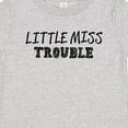 thumbnail image 4 of Inktastic Little Miss Trouble Girls Baby T-Shirt, 4 of 5