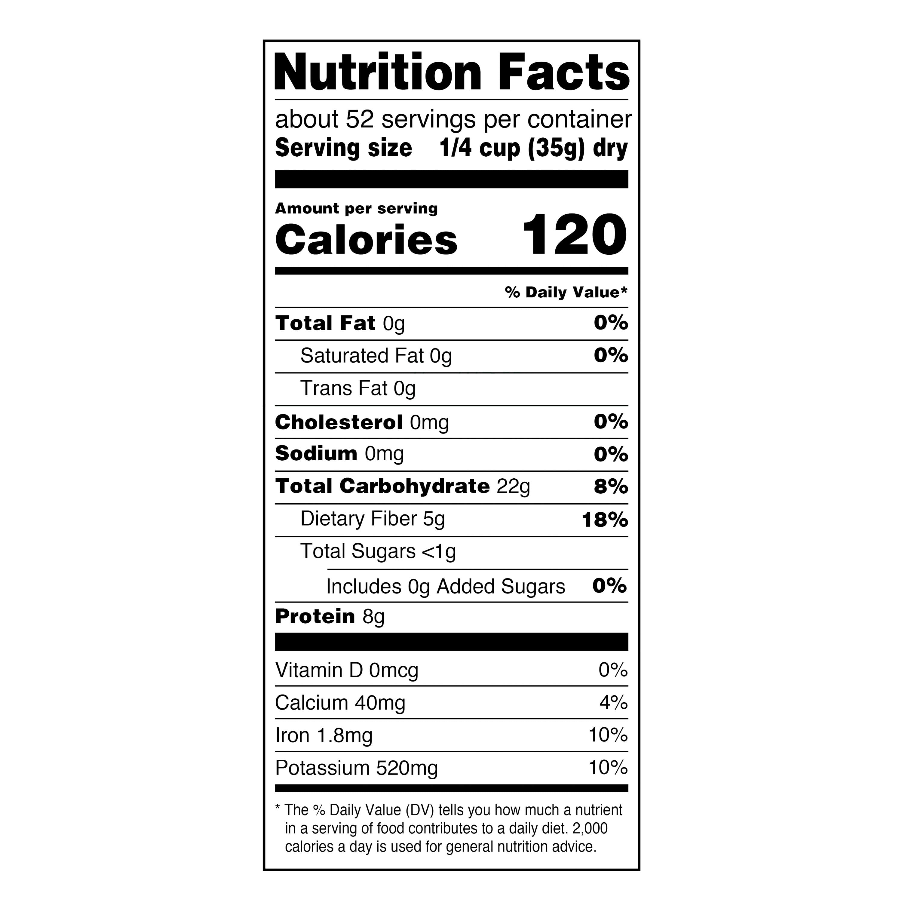 Great Value Black Beans, 4 lb