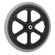 thumbnail image 1 of Rueda para Sillas de Ruedas, Neumós Pu Rollator AguJero Interno de 12 mm Sin Deslizamiento para Caminantes, 1 of 7