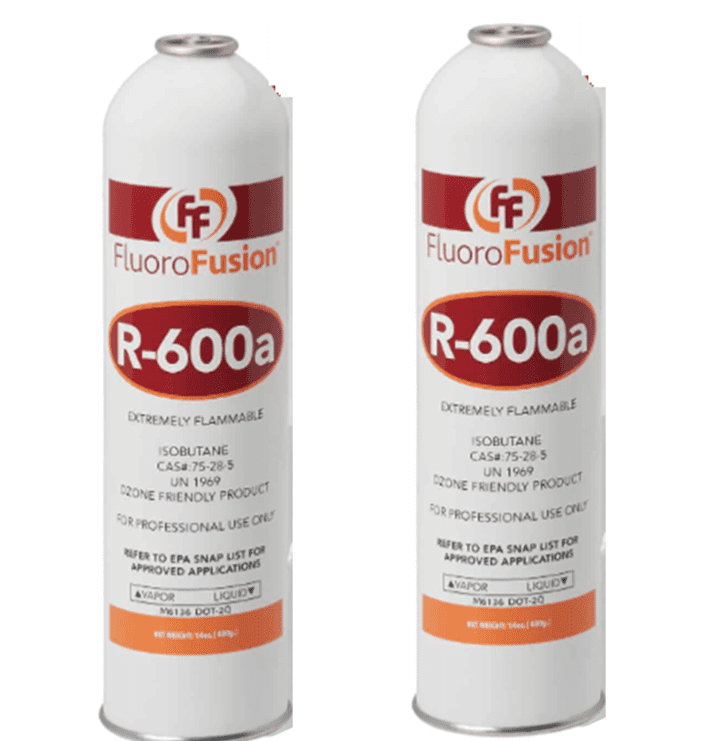 R–600a,  Large 14 oz. Cans, FluoroFusion, Refrigerant Grade Isobutane