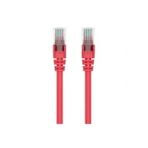 Belkin A3L980-03-RED-S 3' CAT-6 RJ-45 Snagless Duplex Patch Cable Black