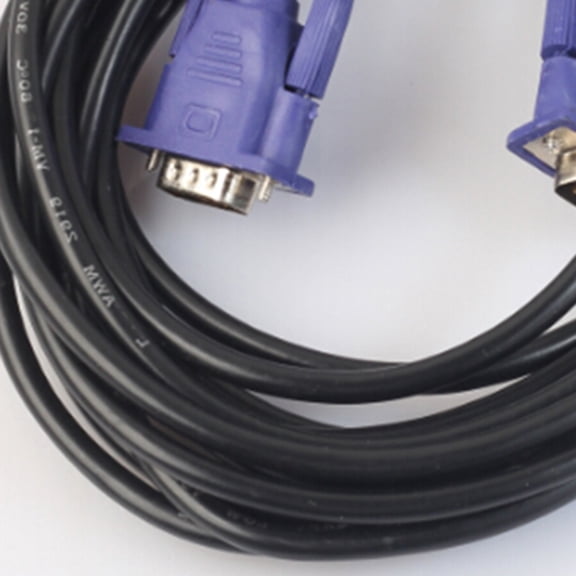 OUNONA Cable Black Plastic 17Ft Video Transmission Cable 1 Piece