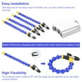 thumbnail image 3 of TFixol 5-Arm Flexible Welding Assistant Tool with Aluminum Alloy Base, Adjustable PP Tubes, and Heat-Resistant Clips for Precision PCB and Model Repairs, 3 of 6