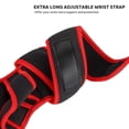 thumbnail image 6 of Spencer Fitness Half Finger Gloves Weight Lifting Workout Gym Training Wrist Wrap Strap Sports Exercise for Men Women (XL, Red), 6 of 8