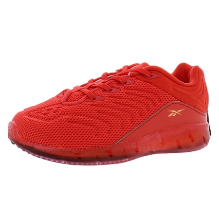 Reebok Zig Kinetica Infant/Toddler Shoes Size 5, Color: Red/Orange/Black
