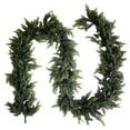 thumbnail image 2 of 5.9FT Real Touch Cedar Garland - Artificial Christmas Greenery for Indoor Outdoor Decor, Fireplace Mantel, Staircase, Table, and Wall Christmas Decorations with Realistic Pine Needles, 2 of 6