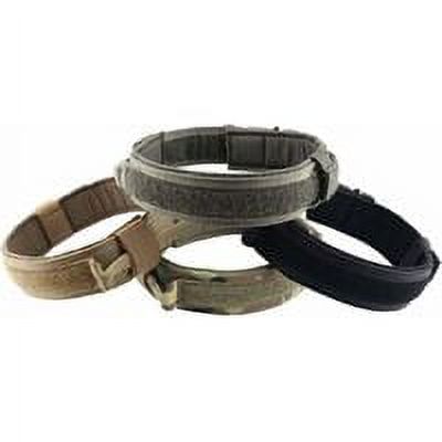 Tactical Adjustable Dog Collar with Control Handle, Nylon, Padded, Metal Buckle, Dog Collars for Medium Dogs, Hunting, Training, Leisure, Outdoors