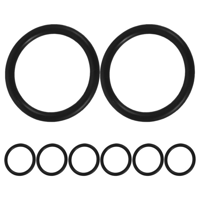 Miangastore 8pcs Car Bumper Quick Release Fasteners Rubber O-Rings Automotive Bumper Retainer Bands For Car Modification Suitable For Various Car Models