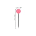 thumbnail image 3 of MIANGASTORE 500pcs Colored Thumbtack Plastic Colorful Drawing Pin Push Pin Set for Maps Calendar 10 Different Colors, 3 of 7