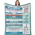 thumbnail image 1 of LHSHID Daughter in Law Gifts Gifts for Daughter in Law Blanket to My Daughter in Law Blanket Birthday Gifts for Future Daughter in Law Anniversary Valentine Daughter in Law Gifts 30x40in, 1 of 6