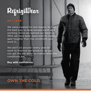 RefrigiWear Cooler Wear™ Jacket