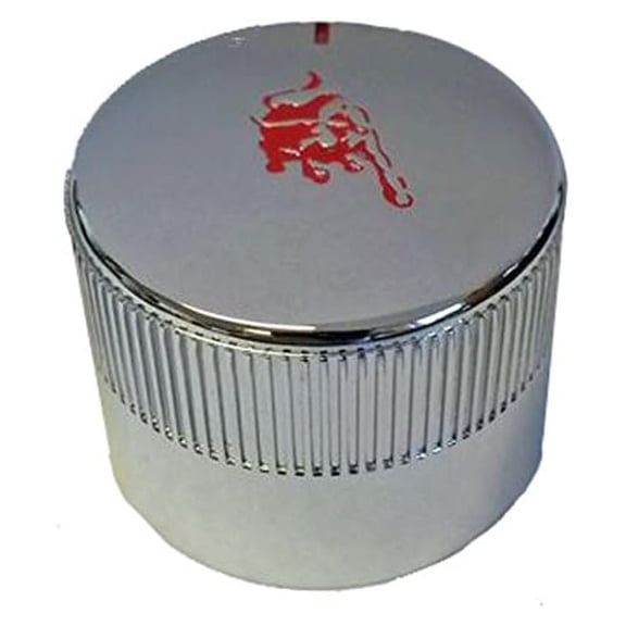 BBQ Grill Knob Round Back Burner Bull Fits Most Models Grills 16617