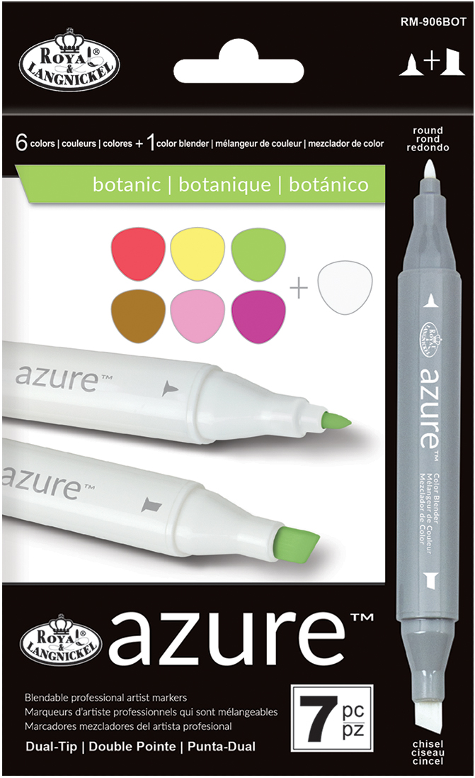 Azure Marker Set 7 Pkg Botanic Colors Walmart Walmart Azure Marker Set 7 Pkg Botanic Colors Walmart Walmart