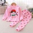 thumbnail image 2 of UAYOTSE Baby Boys Girls Pajama Set Kids 6 12 18 24 Months 2T 3T 4T 5T 6T fit Pjs Breathable Soft Sleepwear Size 6-7 Years, 2 of 4