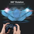 thumbnail image 6 of Remote Control Car, RC Racing Car 360 Degree Rotation Electric RC Car, Double-side Driving Climbing Off-road Vehicle with Cool Stunt, Sky-blue, 6 of 9