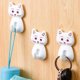 thumbnail image 2 of GOOHOCHY 9 ganchos de pared con forma de gato, creativos, para baño, decorativos, para toallas., 2 of 8