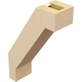 thumbnail image 5 of Ekena Millwork 3"W x 8"D x 12"H Burlington Rough Cedar Woodgrain TimberThane Knee Brace, Primed, 5 of 6