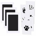 thumbnail image 1 of Freer 3 Pieces Newborn Baby Handprint Footprint Inkpad Portable Toddler Pets Hands Feet Print Stamp Photography Props, 1 of 9