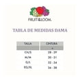 thumbnail image 4 of Pantalón tipo yoga Fruit Of The Loom Para mujer, de felpa, gris jaspe claro, talla M, 4 of 4