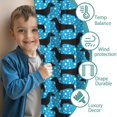 thumbnail image 3 of Blackout Kids Curtains,Blue Dachshunds Dog Childrens Insulated Curtains Set Of 2,Bedroom Essentials,Toddler Room Decor 52"x84"(132x213cm), 3 of 4