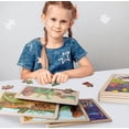thumbnail image 2 of 1 wooden large animal style 24-piece puzzle 1-3 years old children kindergarten early education toy wooden puzzle, early childhood fun puzzle, 2 of 3