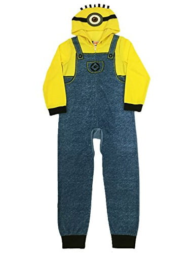 Boys Brand New Despicable Me 3 Minions oneis Hooded all in one Age's 4-14 Years 