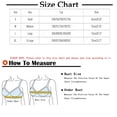 thumbnail image 3 of Women Bras Plus Size Ice Silk Beautiful Back Yoga Fitness Sports Bra Underwear Bras for Women No Underwire HotPink L, 3 of 4