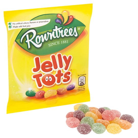 Rowntrees Jelly Tots Pack of 6