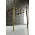 thumbnail image 2 of Kingston Brass VPB33227 Brass Console Sink Legs, Brushed Brass, 2 of 7