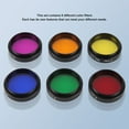 thumbnail image 3 of Filtros de telescopio, Filtros de color del telescopio establecido 6 en 1 portátil reductir la luz para la noche, 3 of 7