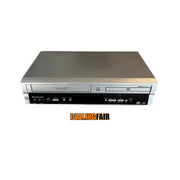 Pre-Owned Panasonic PV-D744S Progressive Scan DVD / VCR Combo Player - w/ Original Remote, Manual, A/V Cables & HDMI Converter