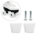 thumbnail image 2 of 2x Inline Skates Roller Brakes Block Non-Slip Safety Stopper Brake Skating Practice Training White, 2 of 8
