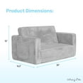 thumbnail image 3 of Dream On Me Nestle Kids Sofa - Duo, Tie Dye, 3 of 14