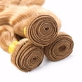 thumbnail image 4 of Hair Bundle Auokmar 24 27 Body Wave, rubio miel, 150% de densidad, 4 of 7