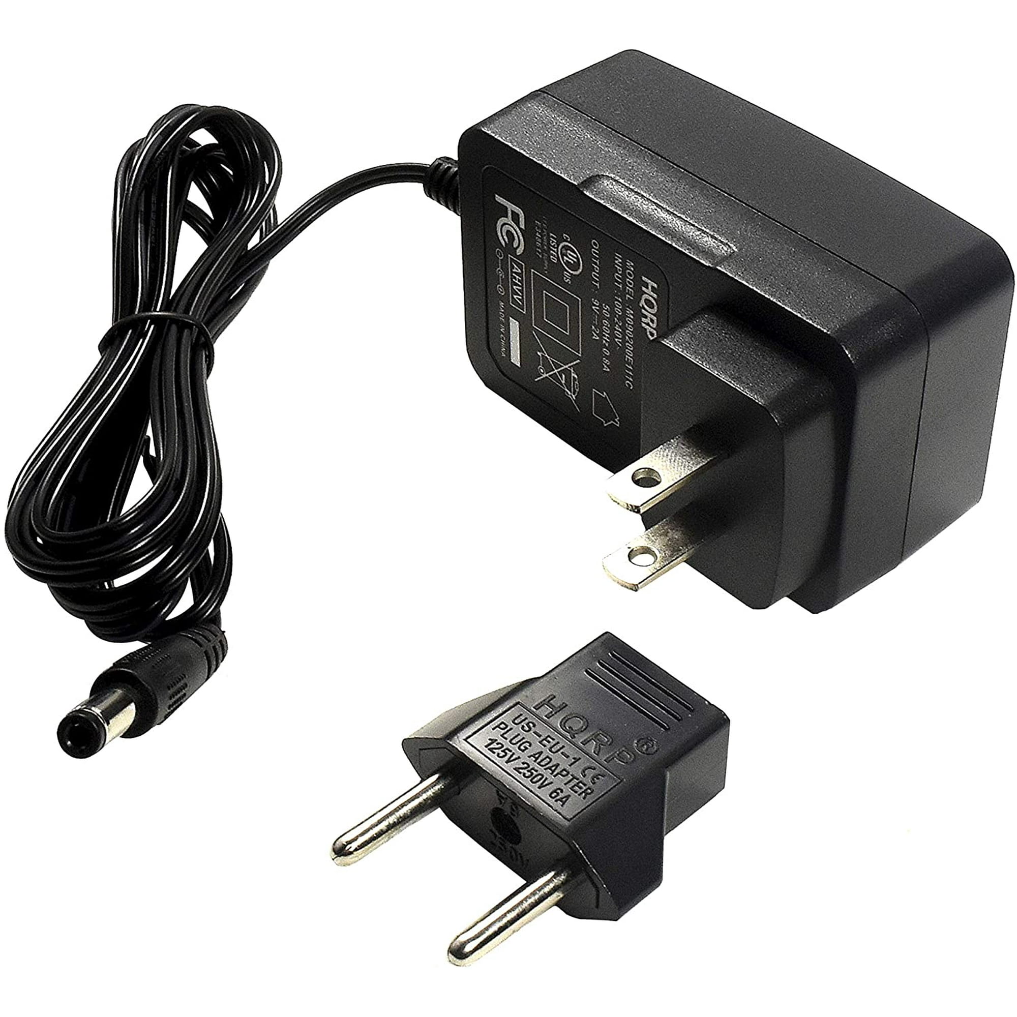 HQRP 9V AC Adapter for Bowflex Max Trainer M3 M5 M7 HVT Exercise Machine Power Supply Cord Adaptor Euro Plug Adapter Walmart