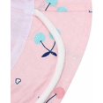 thumbnail image 5 of BRILLAR Gorro Bob de viaje de playa con protección solar plegable de algodón para bebé, rosa, 1 pieza, circunferencia de la cabeza 50 cm, 5 of 5